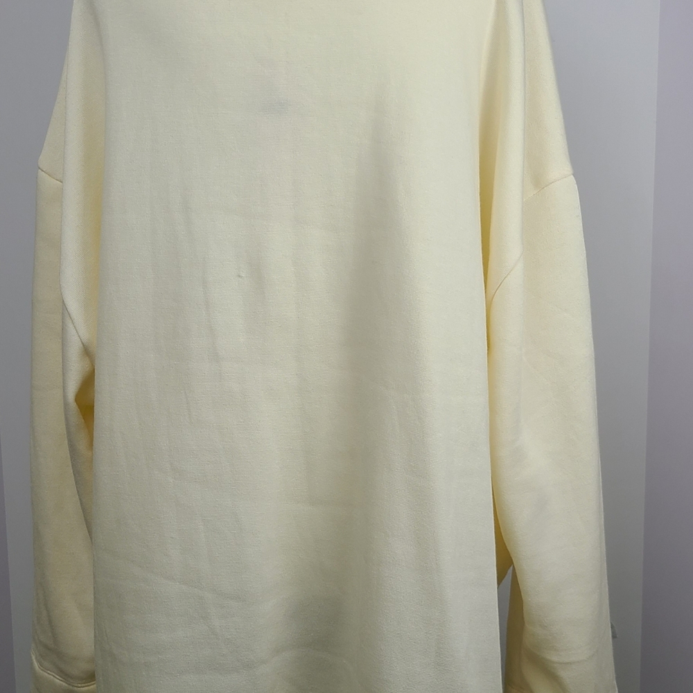 Maeve by Anthropologie Cream Funnel Neck Sweater NWT XL Oversized Cozy - Picture 2 of 9